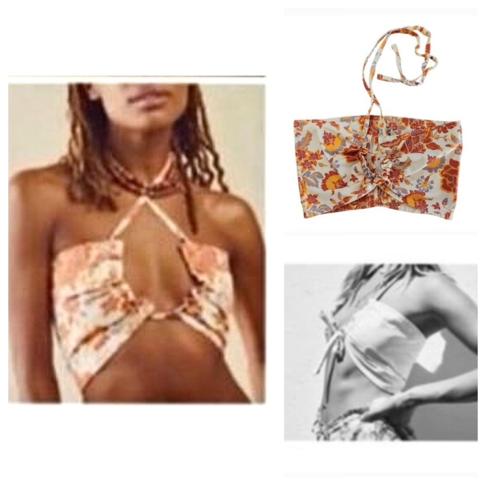NWT 2-Pack Free People Summer of Love Convertible Bandeau Bralette